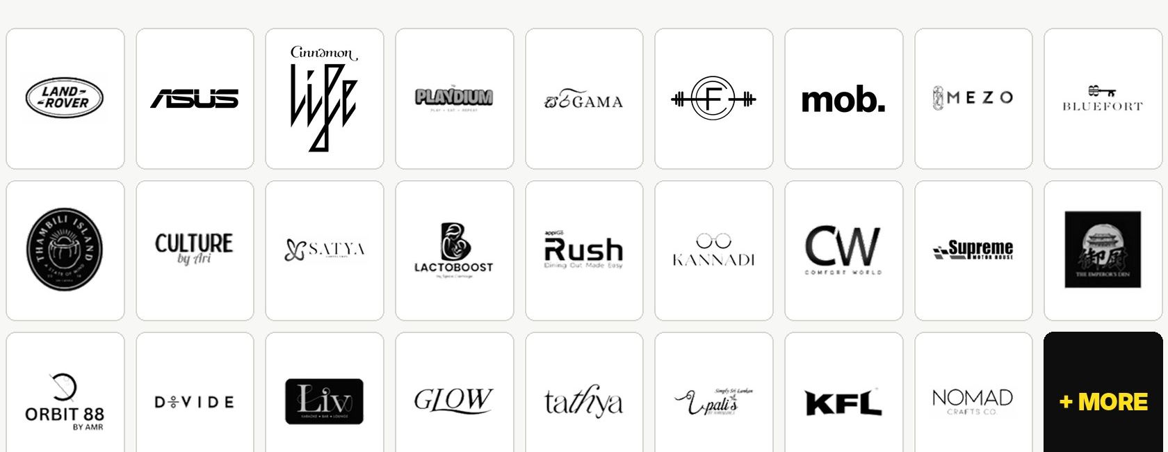 Brands Worked With Grid
