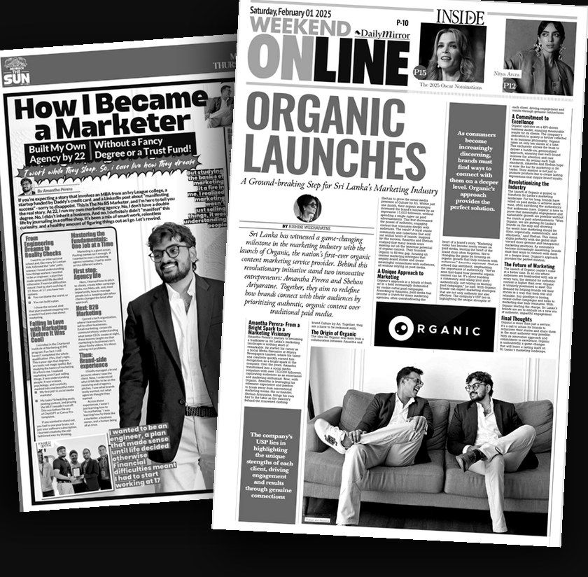 Newspaper clippings: The Sun and Daily Mirror